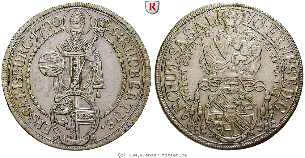 Klicken Sie auf das Bild um es auf Ihrem Rechner zu speichern salzburg-bistum-johann-ernst-von-thun-und-hohenstein-taler/83414.jpg