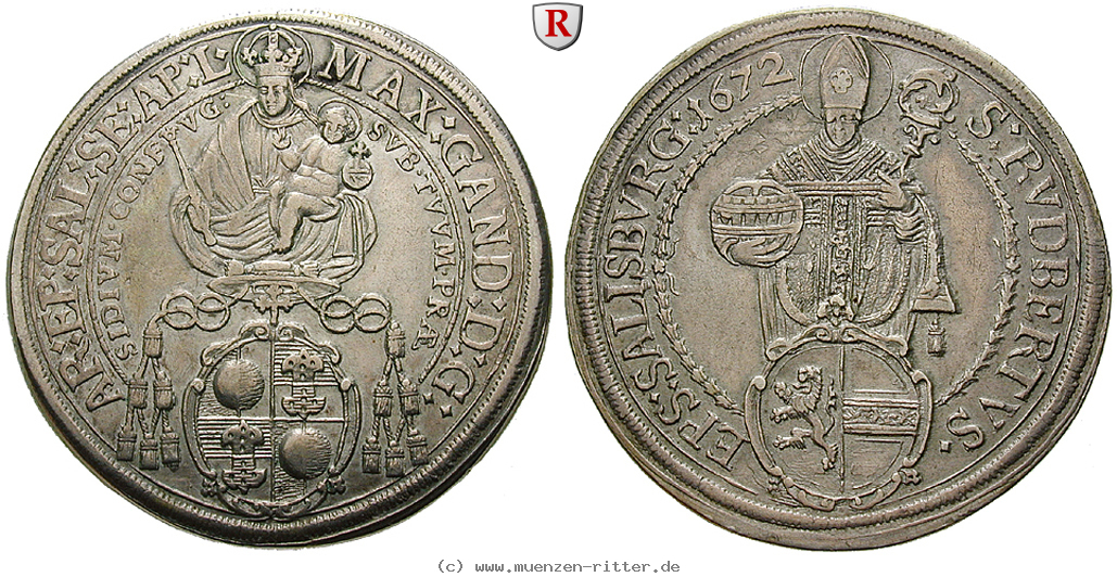 Klicken Sie auf das Bild um es auf Ihrem Rechner zu speichern salzburg-bistum-max-gandolph-von-kueenburg-reichstaler/100788.jpg