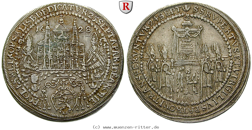 Klicken Sie auf das Bild um es auf Ihrem Rechner zu speichern salzburg-bistum-paris-von-lodron-1-2-reichstaler/95588.jpg