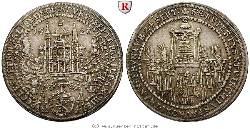 Klicken Sie auf das Bild um es auf Ihrem Rechner zu speichern salzburg-bistum-paris-von-lodron-1-2-reichstaler/96323.jpg