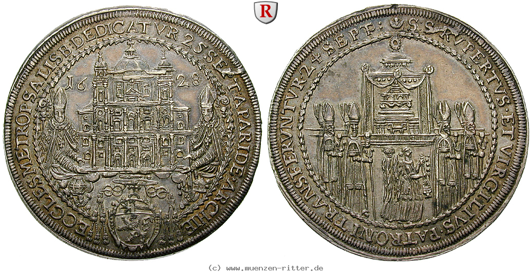 Klicken Sie auf das Bild um es auf Ihrem Rechner zu speichern salzburg-bistum-paris-von-lodron-reichstaler/100790.jpg