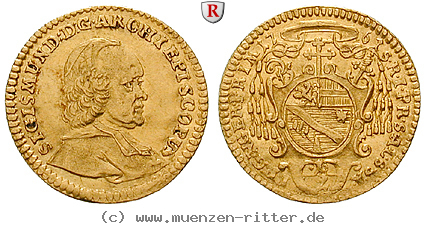 Klicken Sie auf das Bild um es auf Ihrem Rechner zu speichern salzburg-bistum-sigismund-von-schrattenbach-1-2-dukat/44797.jpg
