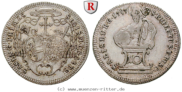 salzburg-bistum-sigismund-von-schrattenbach-10-kreuzer/18243.jpg