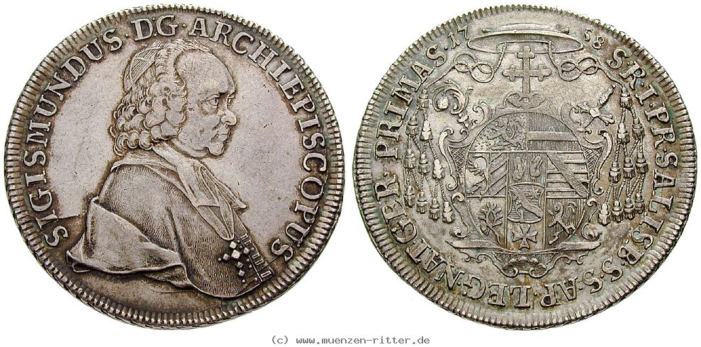Klicken Sie auf das Bild um es auf Ihrem Rechner zu speichern salzburg-bistum-sigismund-von-schrattenbach-taler/15836.jpg