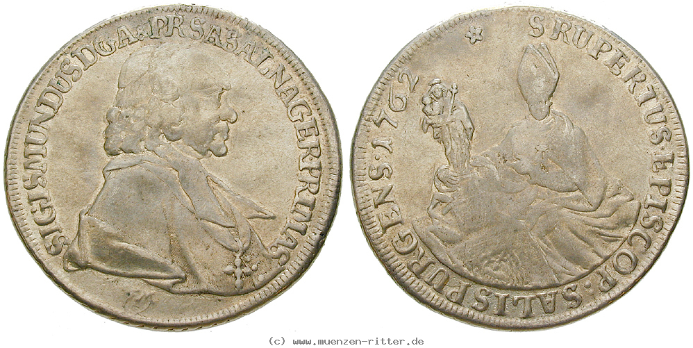 Klicken Sie auf das Bild um es auf Ihrem Rechner zu speichern salzburg-bistum-sigismund-von-schrattenbach-taler/28925.jpg