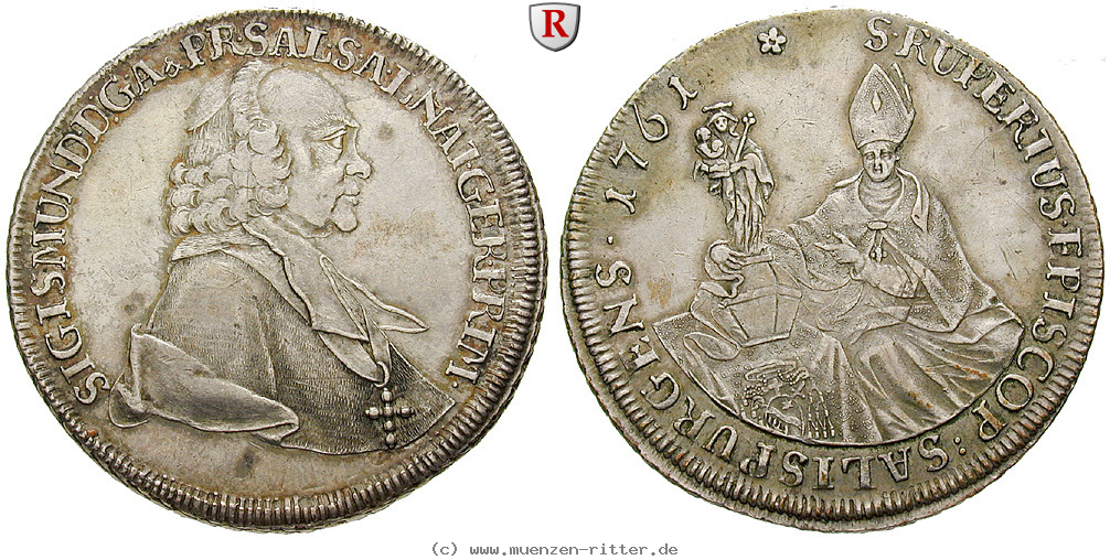 Klicken Sie auf das Bild um es auf Ihrem Rechner zu speichern salzburg-bistum-sigismund-von-schrattenbach-taler/51514.jpg