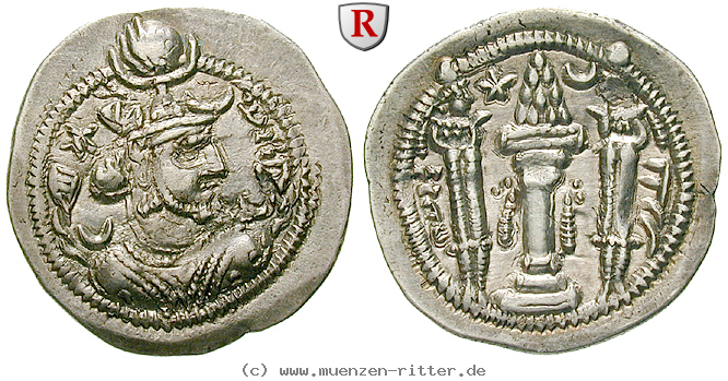 Klicken Sie auf das Bild um es auf Ihrem Rechner zu speichern sasaniden-kavad-i--1-reg--drachme/31999.jpg