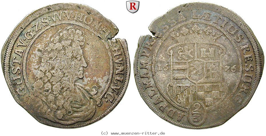 Klicken Sie auf das Bild um es auf Ihrem Rechner zu speichern sayn-gustav-2-3-taler/47104.jpg