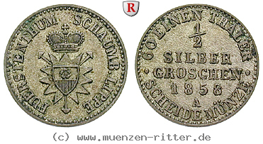 Klicken Sie auf das Bild um es auf Ihrem Rechner zu speichern schaumburg-georg-wilhelm-1-2-silbergroschen/90831.jpg