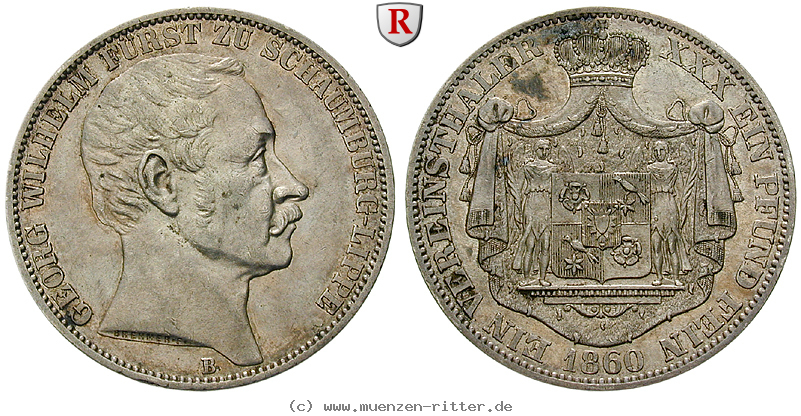 Klicken Sie auf das Bild um es auf Ihrem Rechner zu speichern schaumburg-georg-wilhelm-vereinstaler/93118.jpg