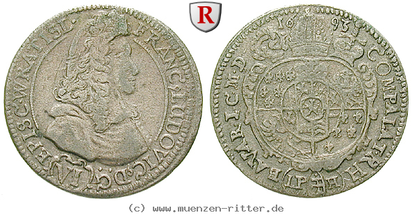 Klicken Sie auf das Bild um es auf Ihrem Rechner zu speichern schlesien-franz-ludwig-von-pfalz-neuburg-6-kreuzer/34017.jpg