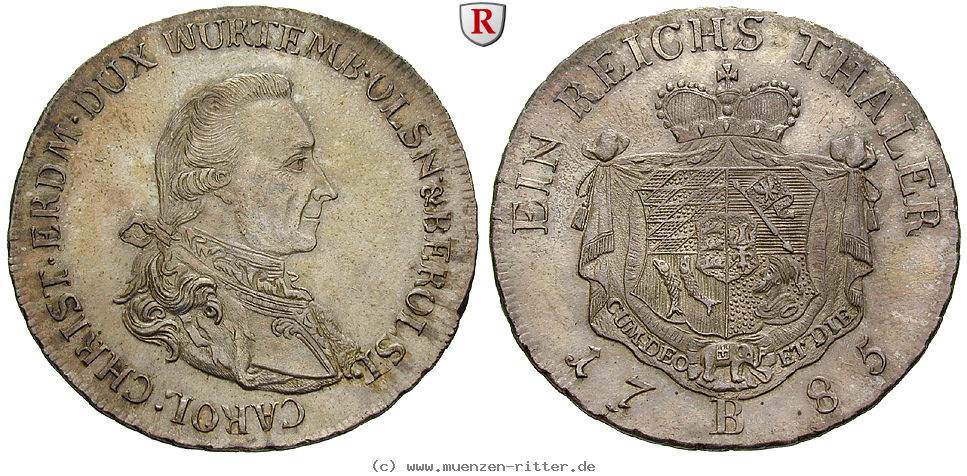Klicken Sie auf das Bild um es auf Ihrem Rechner zu speichern schlesien-karl-christian-erdmann-reichstaler/92411.jpg