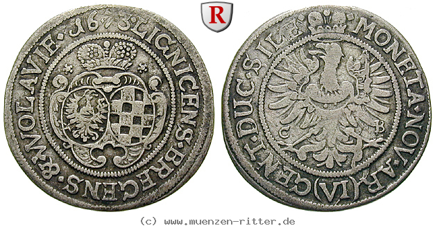 Klicken Sie auf das Bild um es auf Ihrem Rechner zu speichern schlesien-luise-gemahlin-christians-von-wohlau-regentin-6-kreuzer/86137.jpg