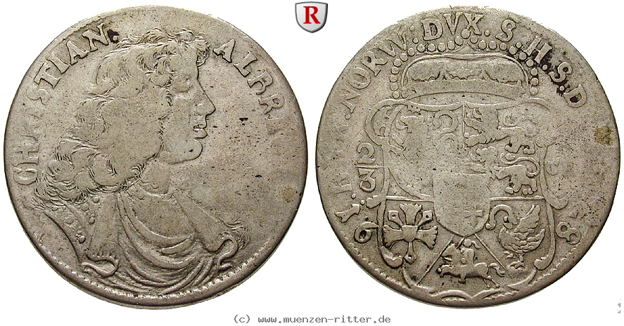 Klicken Sie auf das Bild um es auf Ihrem Rechner zu speichern schleswig-holstein-christian-albrecht-2-3-taler/62769.jpg