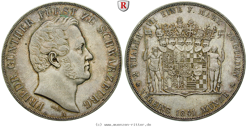 Klicken Sie auf das Bild um es auf Ihrem Rechner zu speichern schwarzburg-friedrich-guenther-vereinsdoppeltaler/90740.jpg
