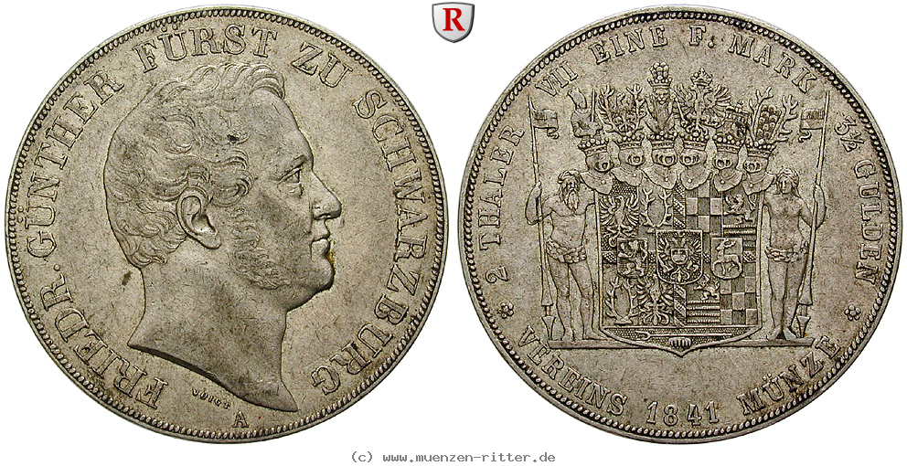 Klicken Sie auf das Bild um es auf Ihrem Rechner zu speichern schwarzburg-friedrich-guenther-vereinsdoppeltaler/96094.jpg