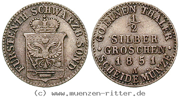 Klicken Sie auf das Bild um es auf Ihrem Rechner zu speichern schwarzburg-guenther-friedrich-carl-ii-1-2-silbergroschen/10311.jpg