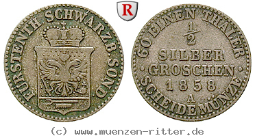 Klicken Sie auf das Bild um es auf Ihrem Rechner zu speichern schwarzburg-guenther-friedrich-carl-ii-1-2-silbergroschen/34468.jpg