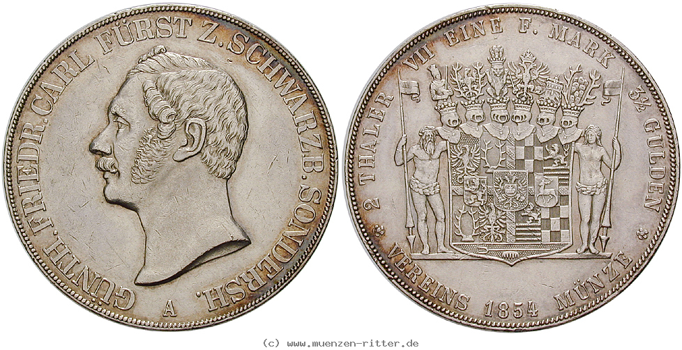 Klicken Sie auf das Bild um es auf Ihrem Rechner zu speichern schwarzburg-guenther-friedrich-carl-ii-doppeltaler/19101.jpg