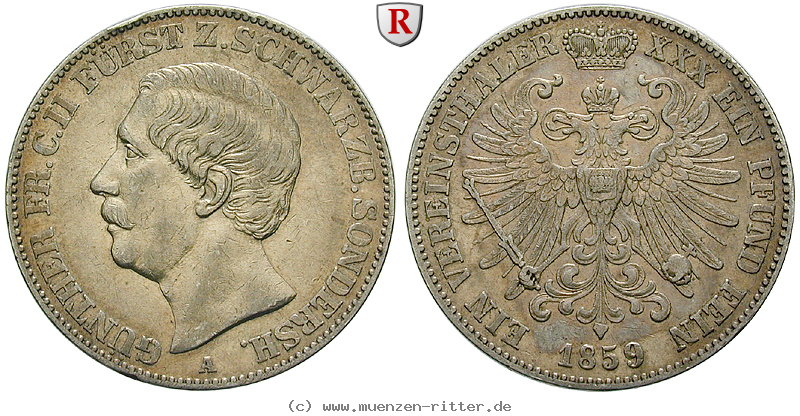 Klicken Sie auf das Bild um es auf Ihrem Rechner zu speichern schwarzburg-guenther-friedrich-carl-ii-vereinstaler/66169.jpg