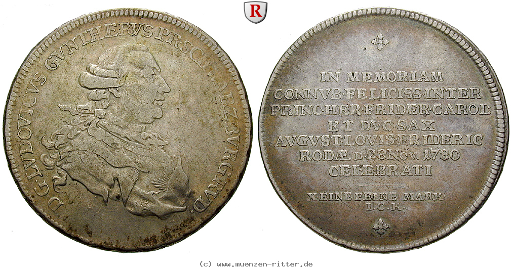 Klicken Sie auf das Bild um es auf Ihrem Rechner zu speichern schwarzburg-ludwig-guenther-ii-konventionstaler/95649.jpg