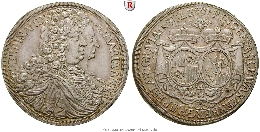Klicken Sie auf das Bild um es auf Ihrem Rechner zu speichern schwarzenberg-fuerstentum-ferdinand-wilhelm-eusebius-taler/29534.jpg