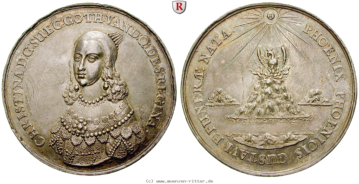 Klicken Sie auf das Bild um es auf Ihrem Rechner zu speichern schweden-christina-silbermedaille/34851.jpg