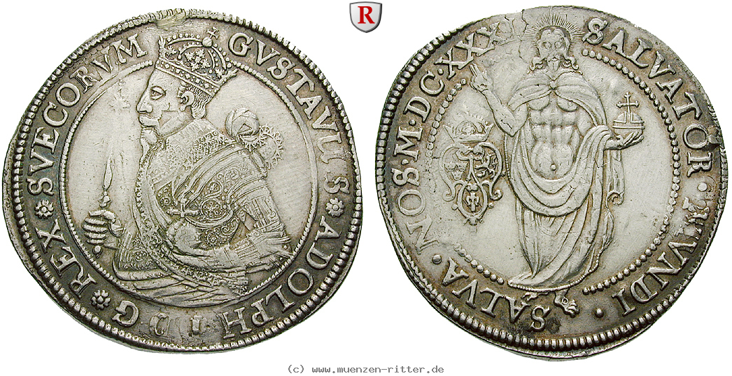 Klicken Sie auf das Bild um es auf Ihrem Rechner zu speichern schweden-gustaf-ii-adolf-riksdaler/69075.jpg