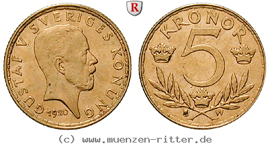Klicken Sie auf das Bild um es auf Ihrem Rechner zu speichern schweden-gustav-v-5-kronor/84627.jpg