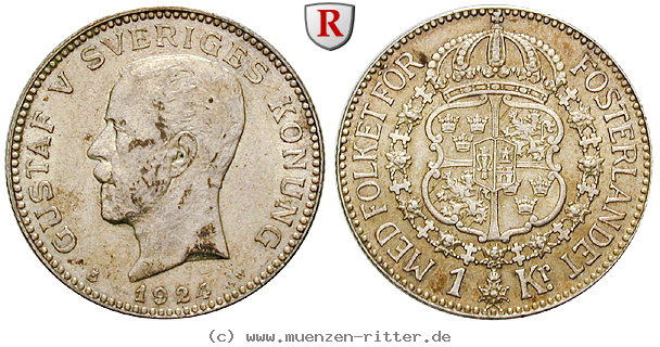 Klicken Sie auf das Bild um es auf Ihrem Rechner zu speichern schweden-gustav-v-krona/26601.jpg