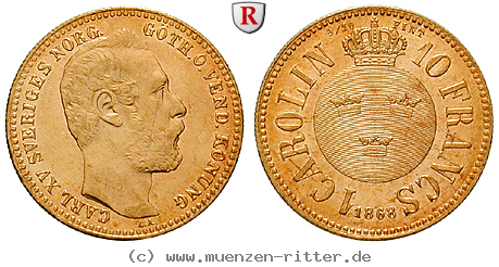 Klicken Sie auf das Bild um es auf Ihrem Rechner zu speichern schweden-karl-xv-carolin--10-francs/99734.jpg