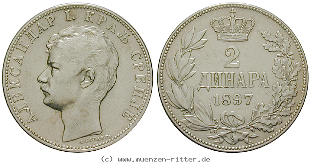 serbien-alexander-i-2-dinara/46213.jpg