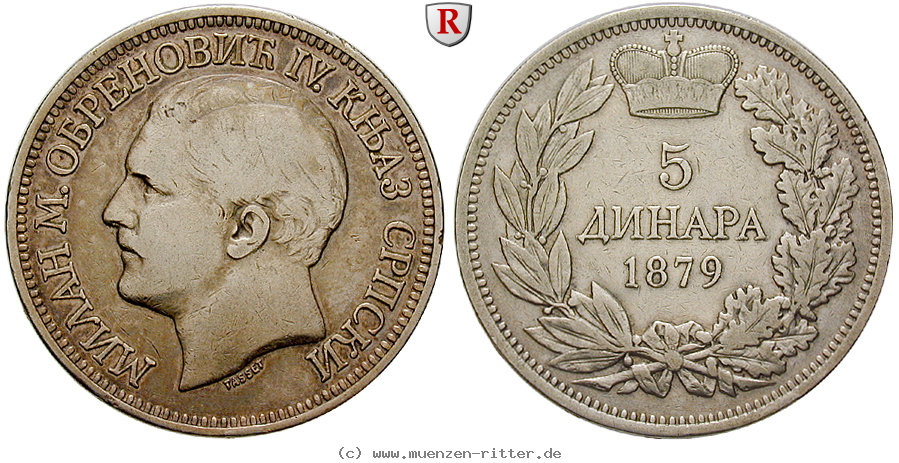 Klicken Sie auf das Bild um es auf Ihrem Rechner zu speichern serbien-milan-iv-obrenowitsch-prinz-5-dinara/44588.jpg