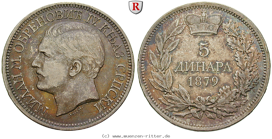 Klicken Sie auf das Bild um es auf Ihrem Rechner zu speichern serbien-milan-iv-obrenowitsch-prinz-5-dinara/89157.jpg