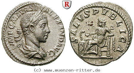 Klicken Sie auf das Bild um es auf Ihrem Rechner zu speichern severus-alexander-denar/100185.jpg