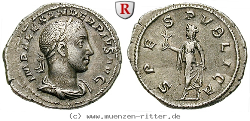 Klicken Sie auf das Bild um es auf Ihrem Rechner zu speichern severus-alexander-denar/100188.jpg