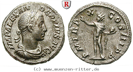 Klicken Sie auf das Bild um es auf Ihrem Rechner zu speichern severus-alexander-denar/100192.jpg