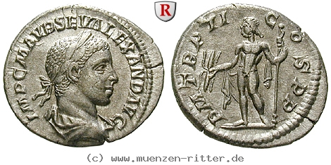 Klicken Sie auf das Bild um es auf Ihrem Rechner zu speichern severus-alexander-denar/101853.jpg