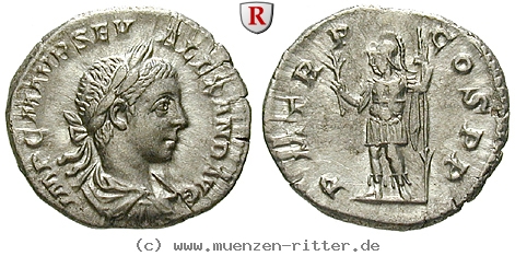 Klicken Sie auf das Bild um es auf Ihrem Rechner zu speichern severus-alexander-denar/101880.jpg