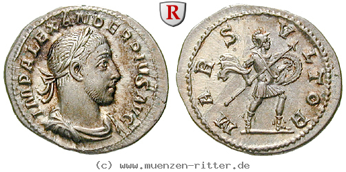 Klicken Sie auf das Bild um es auf Ihrem Rechner zu speichern severus-alexander-denar/27114.jpg