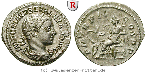 Klicken Sie auf das Bild um es auf Ihrem Rechner zu speichern severus-alexander-denar/31676.jpg