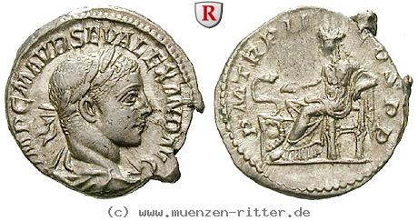 Klicken Sie auf das Bild um es auf Ihrem Rechner zu speichern severus-alexander-denar/32620.jpg