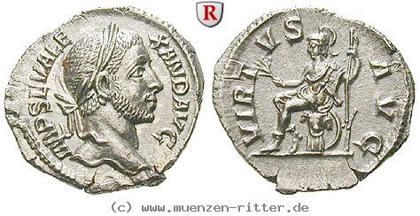 Klicken Sie auf das Bild um es auf Ihrem Rechner zu speichern severus-alexander-denar/36608.jpg