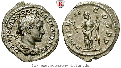 Klicken Sie auf das Bild um es auf Ihrem Rechner zu speichern severus-alexander-denar/36952.jpg