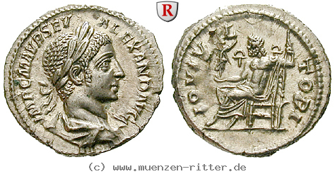 Klicken Sie auf das Bild um es auf Ihrem Rechner zu speichern severus-alexander-denar/40432.jpg