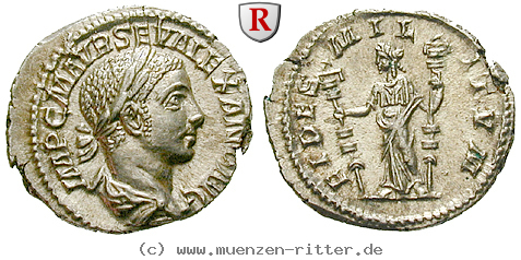 Klicken Sie auf das Bild um es auf Ihrem Rechner zu speichern severus-alexander-denar/40436.jpg
