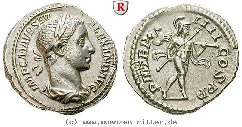 Klicken Sie auf das Bild um es auf Ihrem Rechner zu speichern severus-alexander-denar/40466.jpg