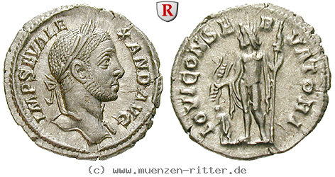 Klicken Sie auf das Bild um es auf Ihrem Rechner zu speichern severus-alexander-denar/45197.jpg