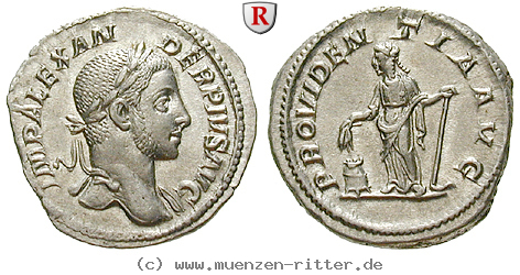 Klicken Sie auf das Bild um es auf Ihrem Rechner zu speichern severus-alexander-denar/47125.jpg