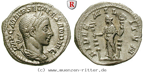 Klicken Sie auf das Bild um es auf Ihrem Rechner zu speichern severus-alexander-denar/57578.jpg